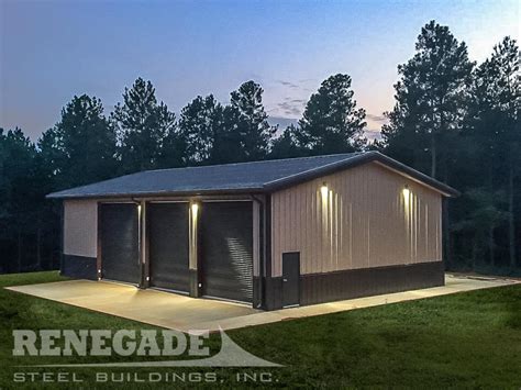 Renegade steel building - Other companies may take the cheap approach and just sell a window that simply screws into the wall panel. Give us a call today at 877-363-4233, email us at sales@renegadebuildings.com or fill out our quote form. 50x75 Metal Building kits at the best prices. Made in the USA, pre-engineered, I-beam main frame construction. 